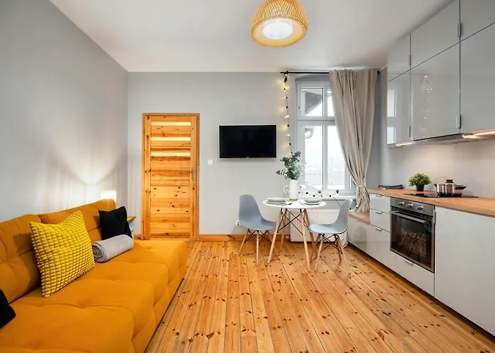 Nowoczesne Dla Dwojga W Centrum By Renters Lägenhet *